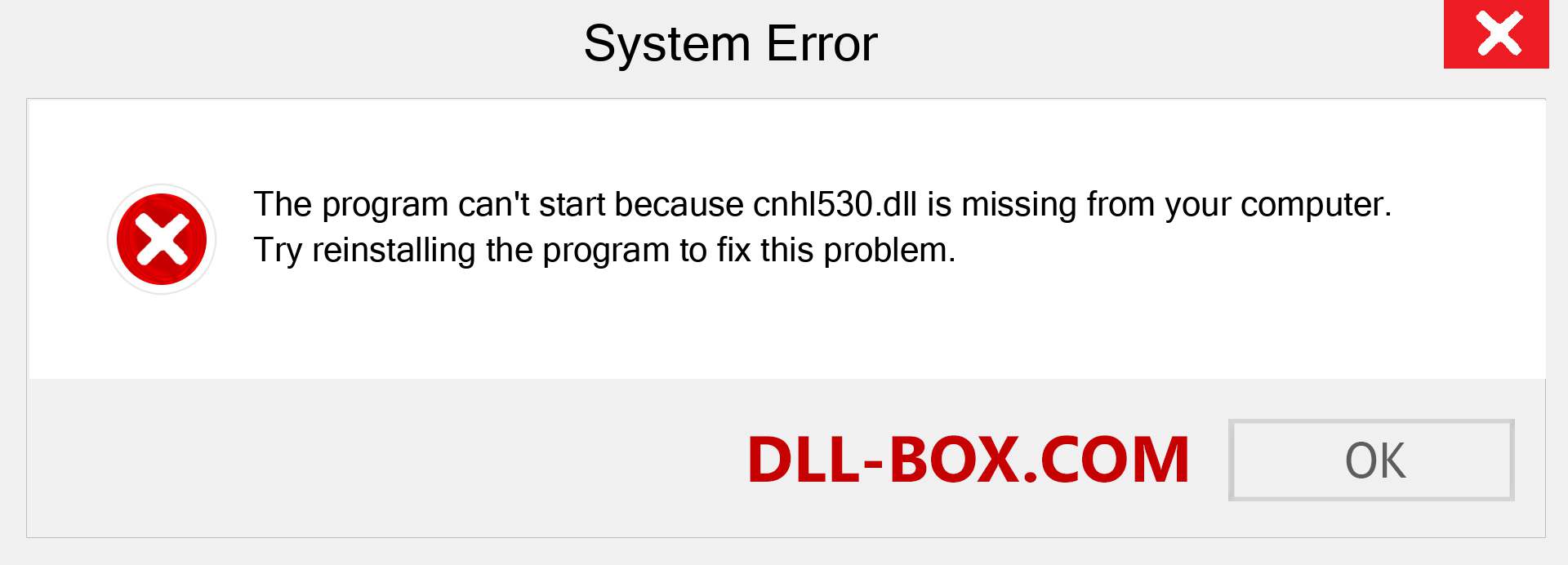  cnhl530.dll file is missing?. Download for Windows 7, 8, 10 - Fix  cnhl530 dll Missing Error on Windows, photos, images